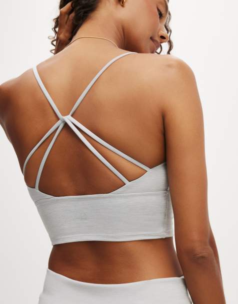 Cotton  On Ultra soft strappy tank in grey - view 1