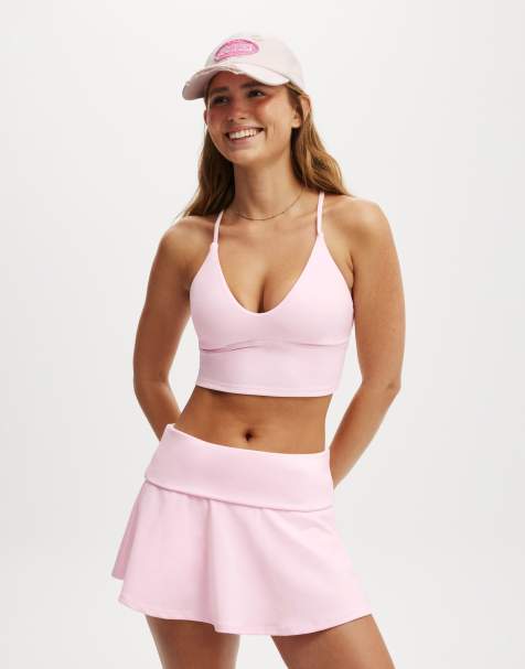 Cotton  On Ultra soft strappy tank in pink - view 1
