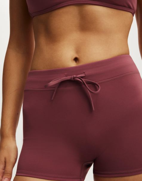 Cotton On Ultra soft tie front micro short in pink - view 1