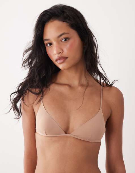 Cotton On – „Unsichtbares“ knappes Bustier in Ahornzucker - view 1