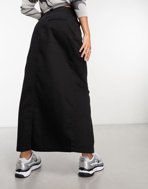 Cotton on black maxi skirt hotsell