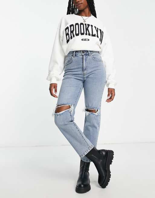 Utility best sale mom jeans