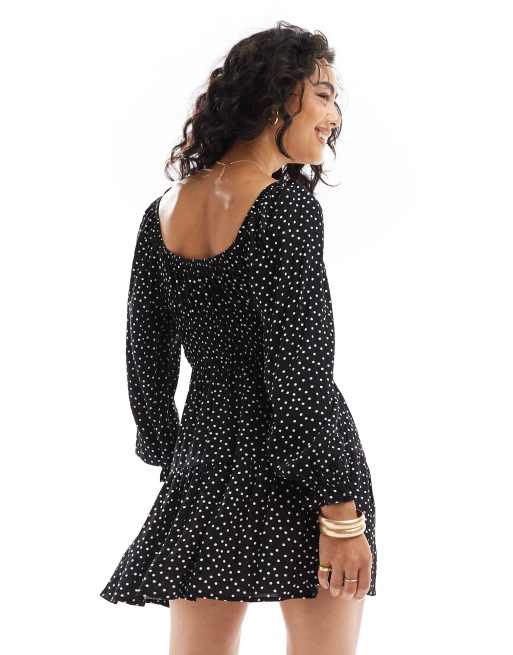 knee length dresses for ladies Valerie Petal Embroidered Gown – THEIA main image 1