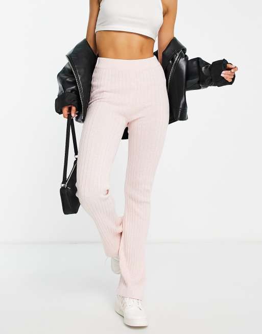 Cotton On vegetable dye soft wide leg pant in pink , 4 of 4