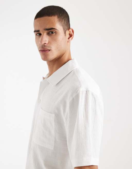 Cotton On - Ventura - Chemise à manches courtes - Blanc, 4 de 5