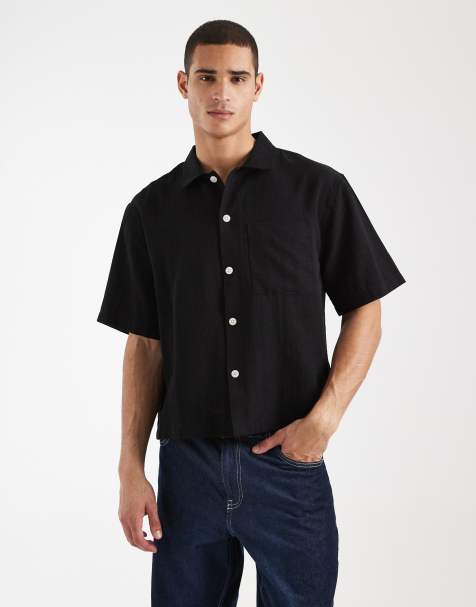 Cotton On - Ventura - Chemise à manches courtes - Noir - view 1