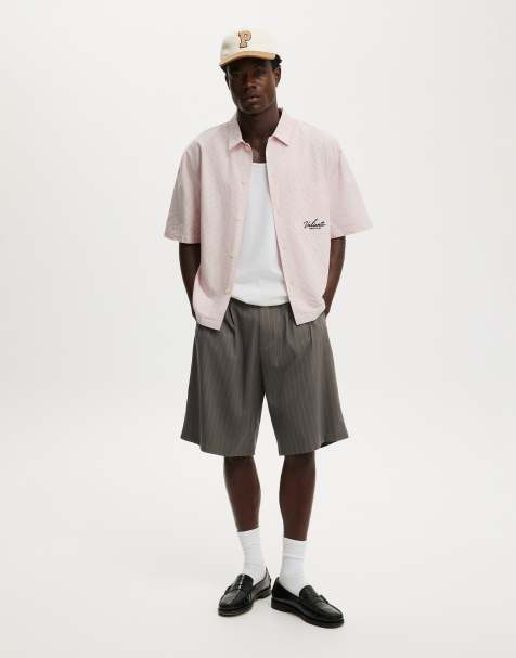 Cotton On Ventura short sleeve shirt in pink