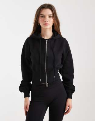 Cotton On - Veste zippée - Noir