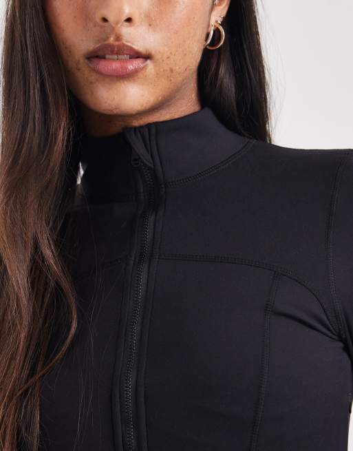 Cotton On - Veste zippée sculptante et ultra douce au toucher - Noir , 3 de 4