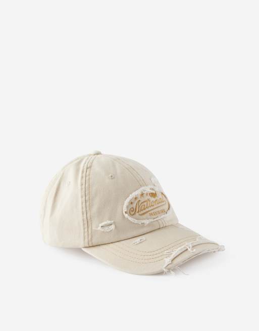 Cotton On Vintage dad hat in beige, 3 of 4
