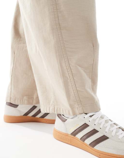Cotton On – Weite Balloon Fit Leinenhose in Steinbeige, 2 von 5