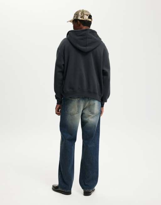 Cotton On – Weite Jeans in statischem Blau, 2 von 4