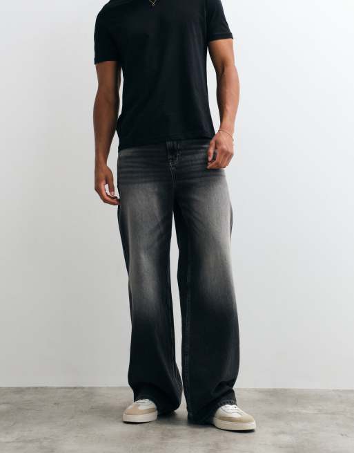 Cotton On – Weite Jeans in verwaschenem Schwarz mit lockerem Schnitt, 2 von 5