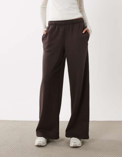 Cotton On – Weite Jogginghose in dunklem Eichenbraun, 2 von 5