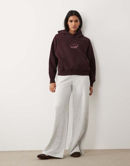 Cotton On - Wellness Club - Felpa con cappuccio viola con grafica, 2 di 4