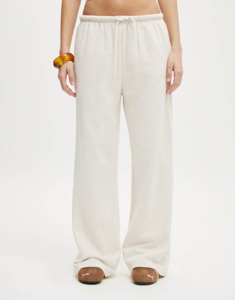 Cotton On Wide leg sweatpant in beige - view 1