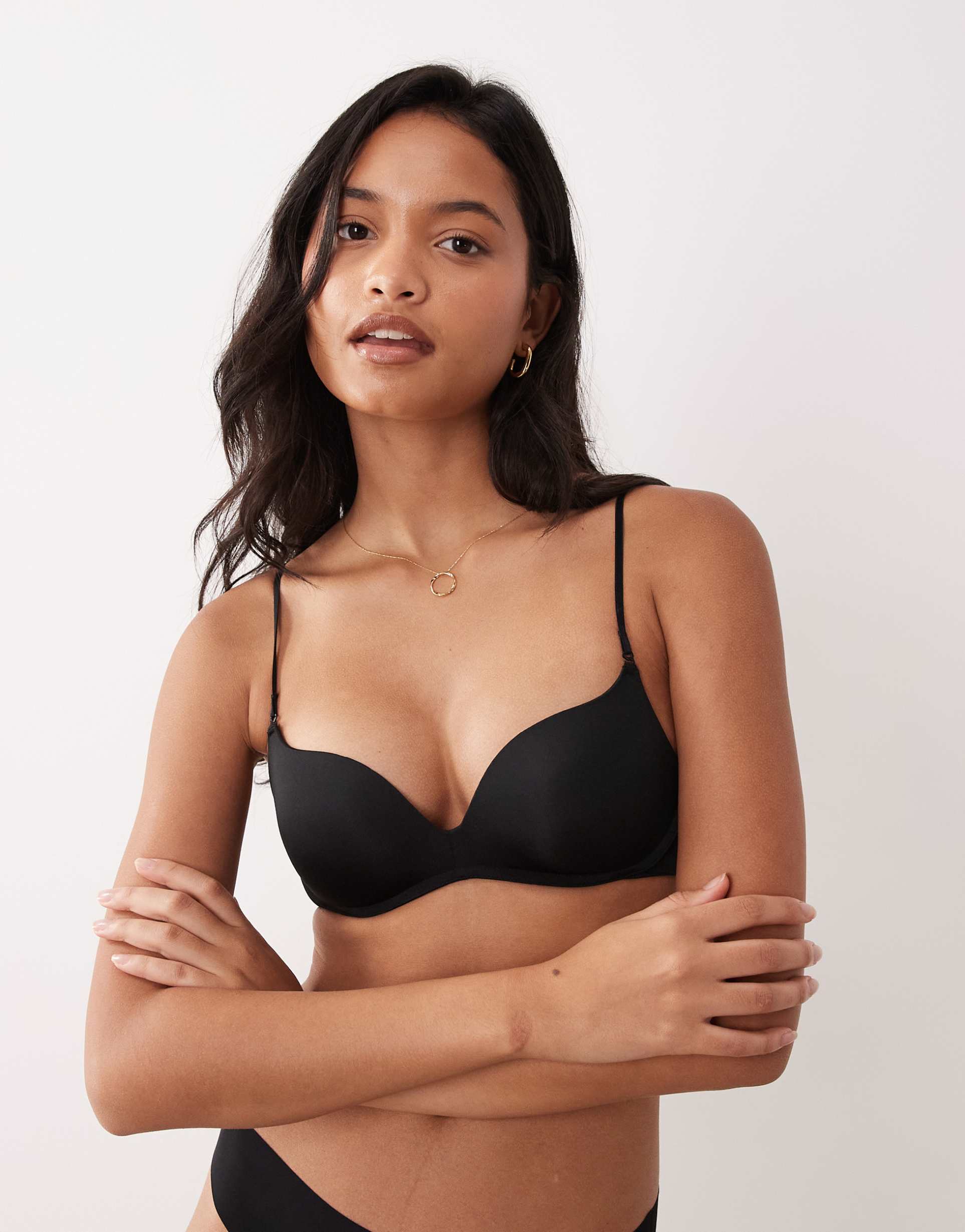 cotton on wirefree sweetheart bra in black