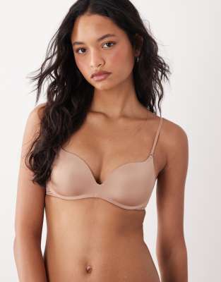 Cotton On Wirefree Sweetheart Bra In Brown