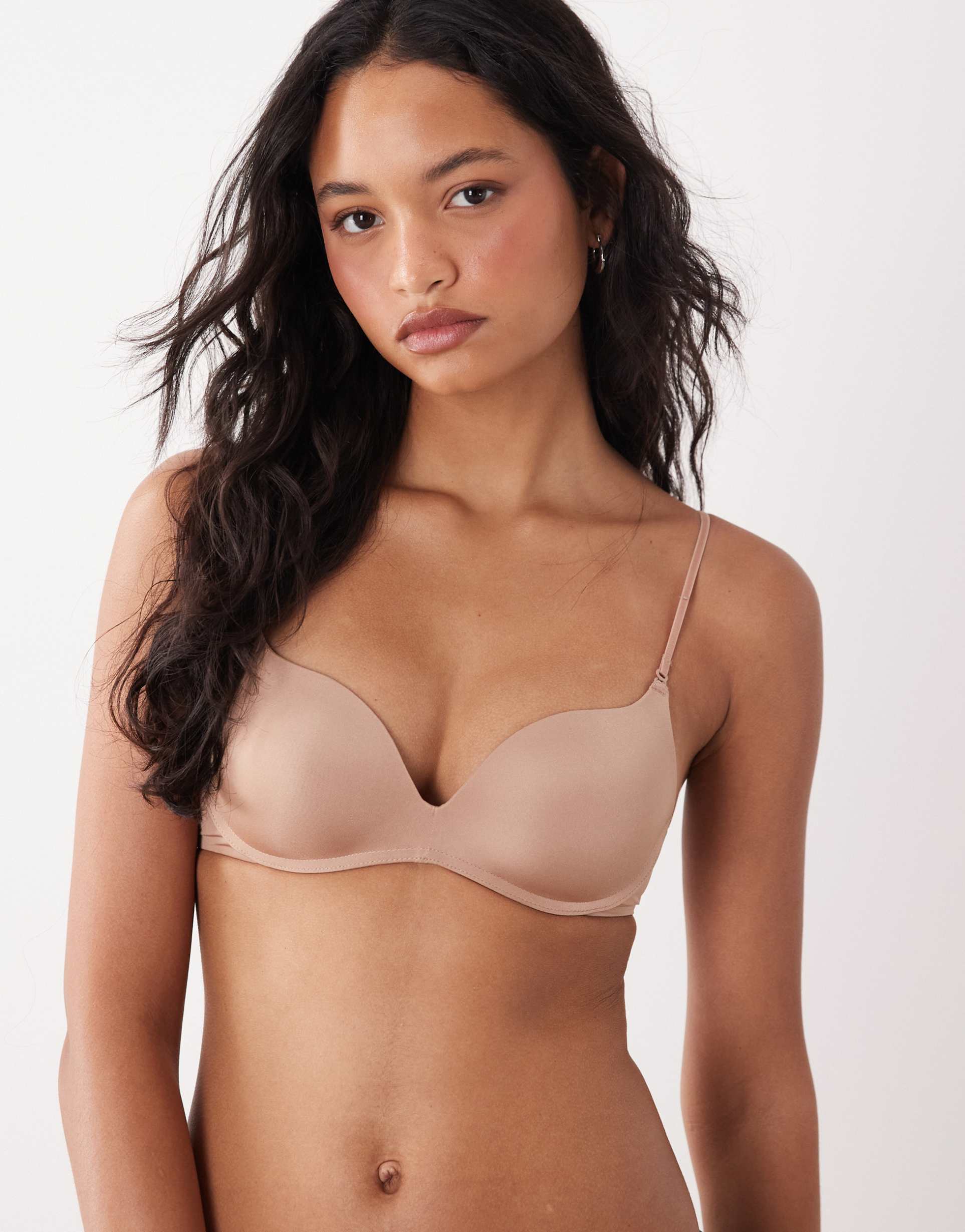 cotton on wirefree sweetheart bra in maple sugar