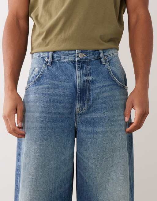 Cotton On Y2K super baggy jeans in radio blue, 4 of 5