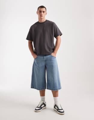 Cotton On Y2K super baggy jorts in solace blue solace blue 15090₽