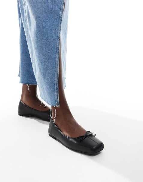 Cotton On Ziggy ballet pumps in black - view 1