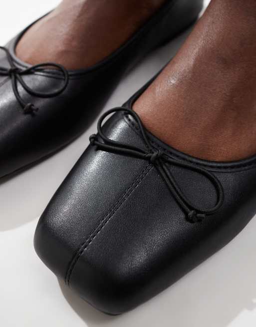 Cotton On Ziggy ballet pumps in black, 2 of 4