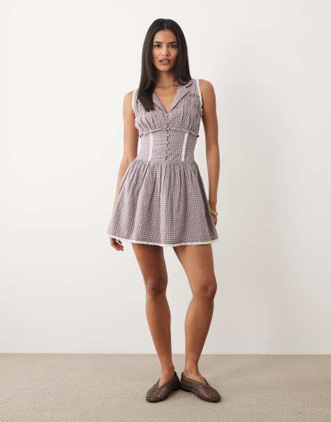 Cotton On - Zoey - Robe chemise courte à carreaux Lola - view 1