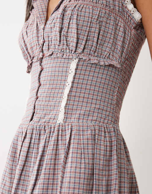 Cotton On - Zoey - Robe chemise courte à carreaux Lola, 3 de 4