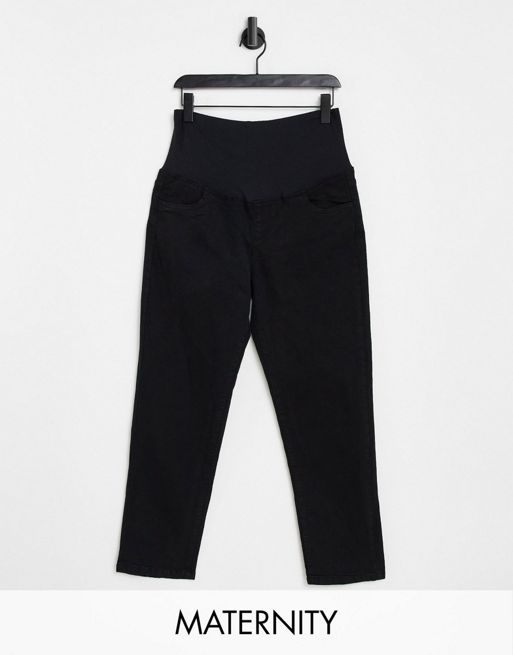 Cotton On - Zwangerschapskleding - Mom stylish jeans met stretch in zwart 