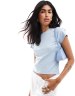 売れ筋商品|||コットンオン カットソー トップス レディース Women's 90S Baby Tee Powder green Cotton On 90s baby tee in powder green | ASOS