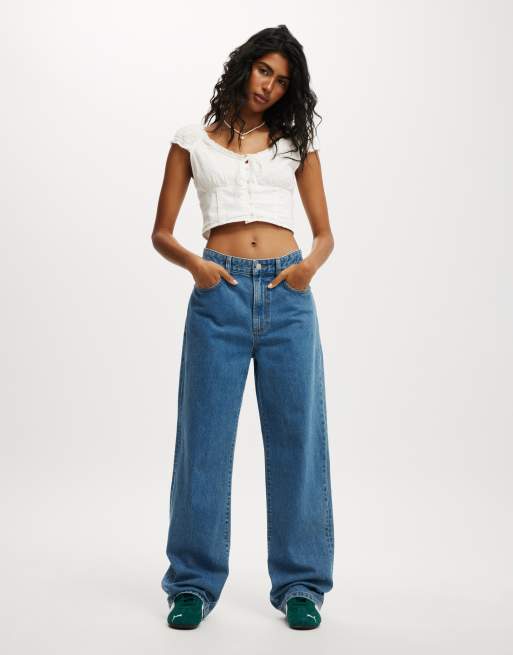Cotton:On 91 straight jean in blue