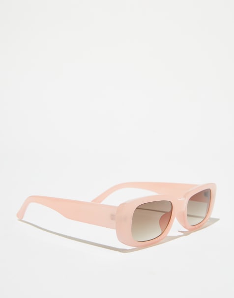 Cotton:On Abby rectangle sunglasses in pink - view 1