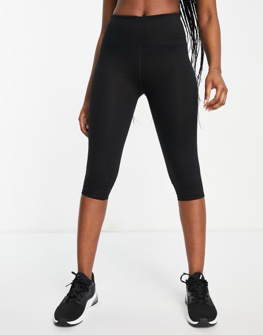 Cotton:On active calf length leggings in black