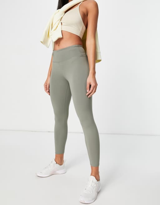 Leggings Carbon 38 Green size 1 US in Cotton - 34547836