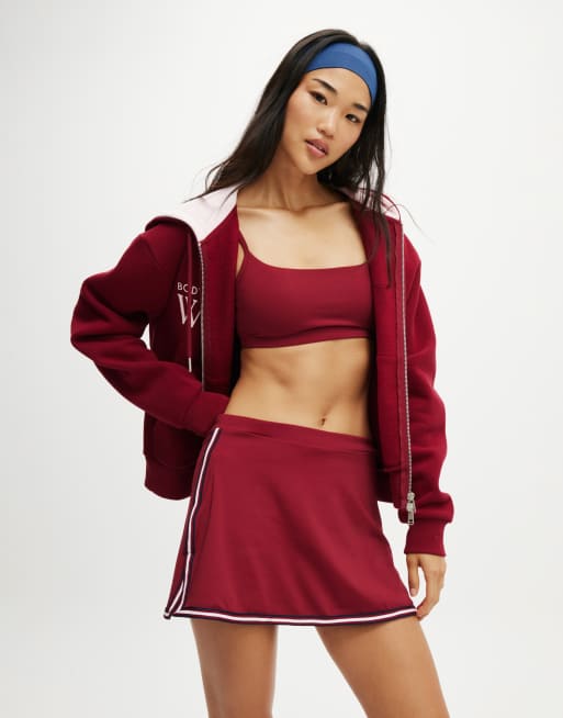 Cotton:On Active move skirt in red