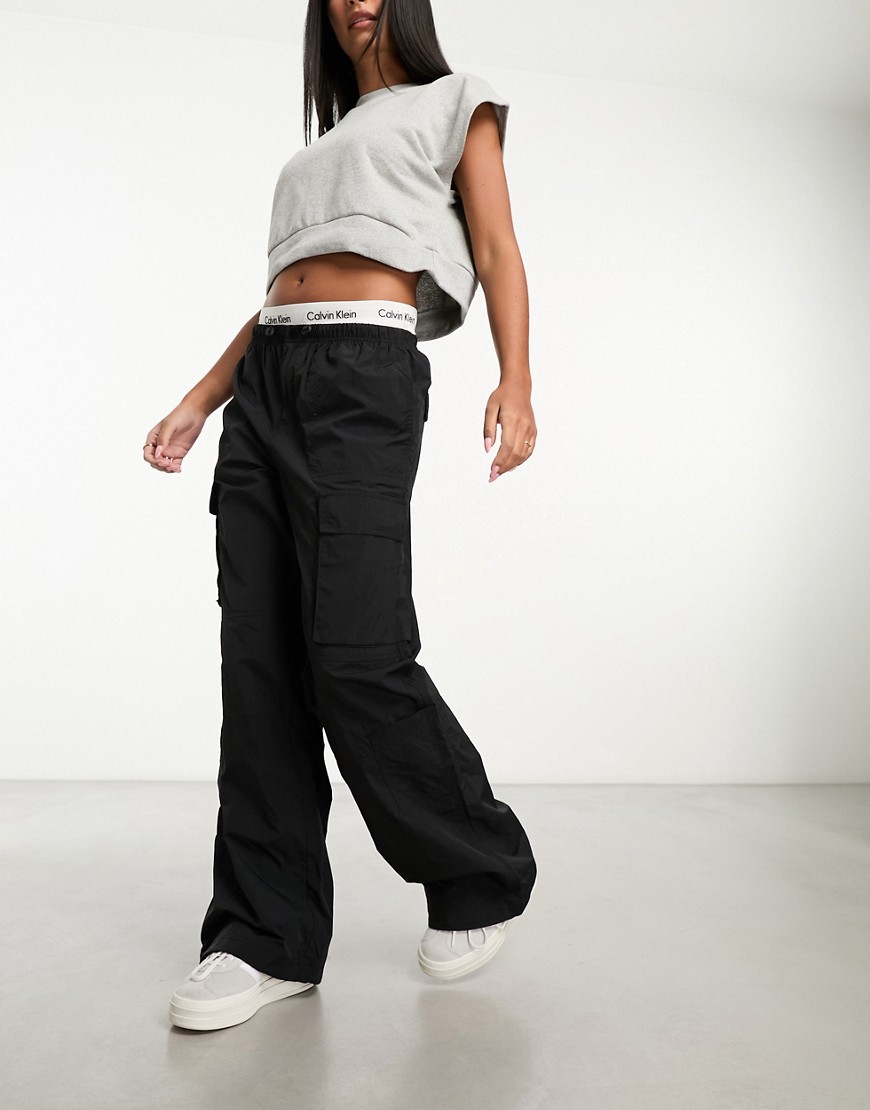 Cotton:On active utility pants in black