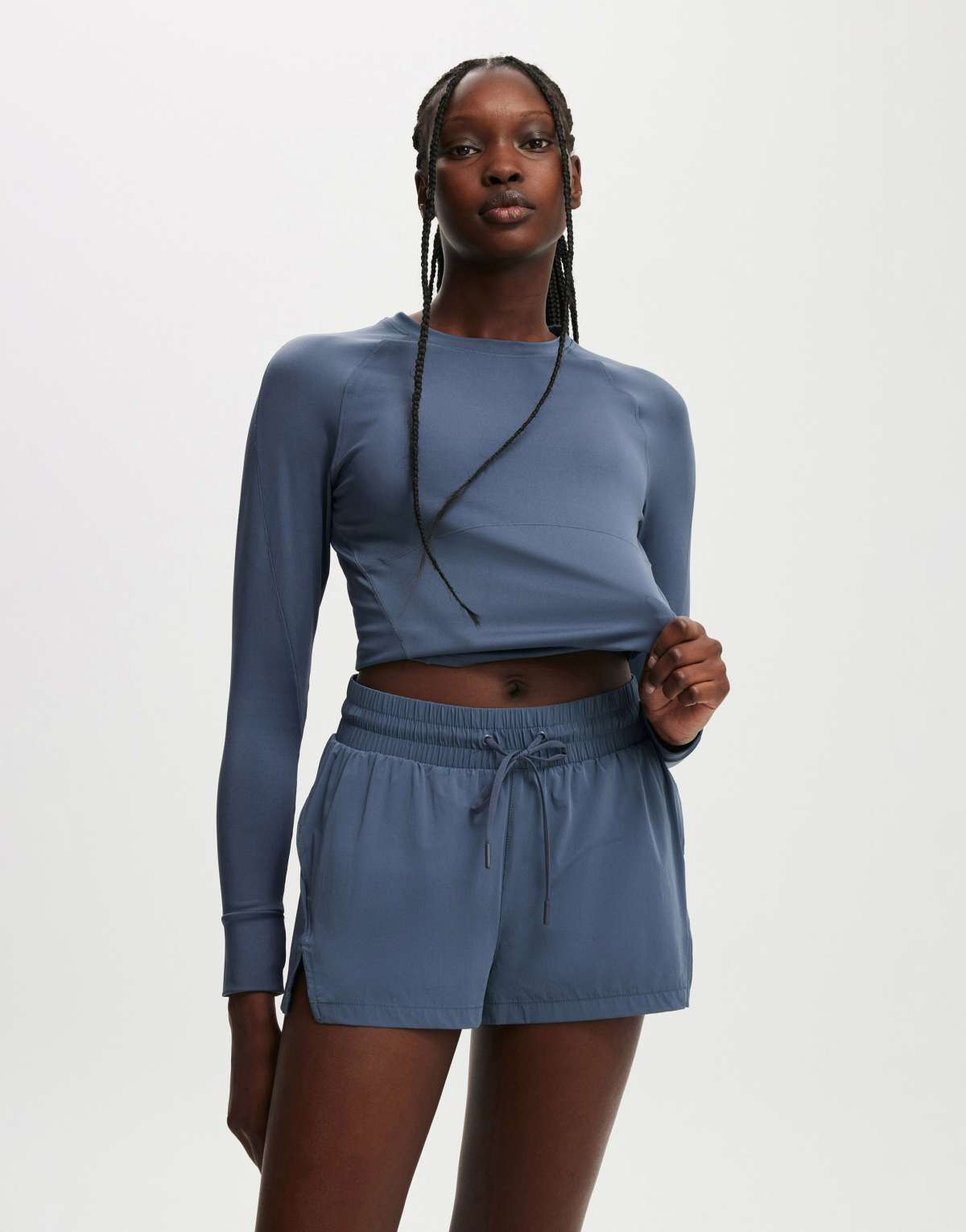 Cotton:On Active workout longsleeve in grey