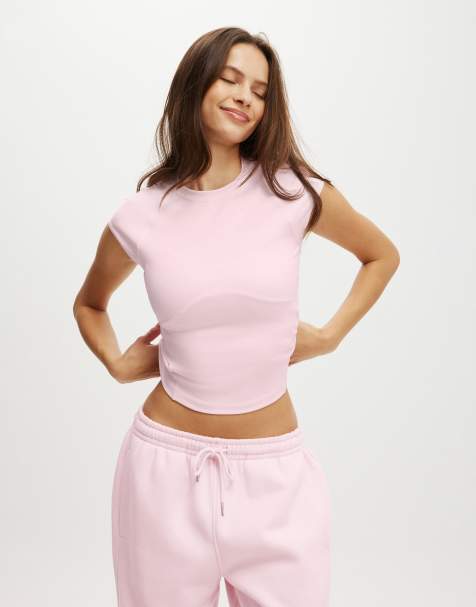 Cotton:On Active workout tshirt in pink - view 1
