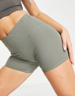 Cotton On activewear high waisted shortie in green