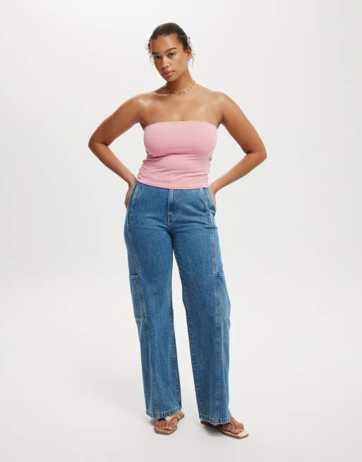 Cotton:On All day tube top in prairie pink