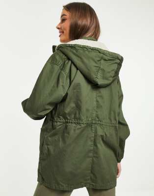 cotton on parka