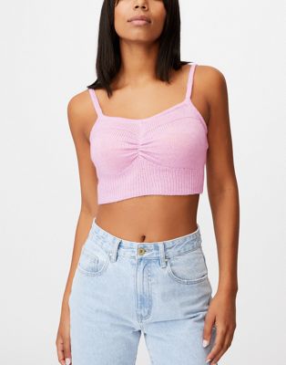 Cotton:On baby rib cami in lilac