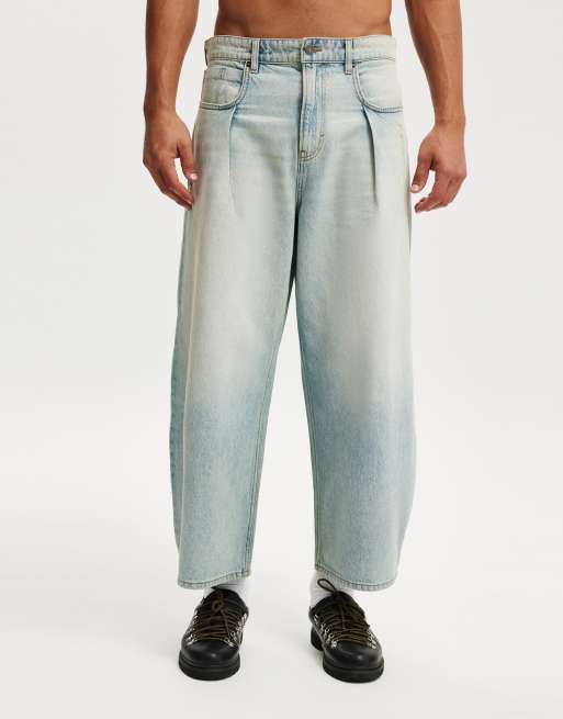Cotton:On Baggy balloon jean in pleat rampage blue