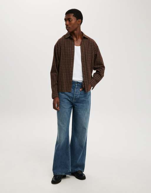 Cotton:On Baggy bootcut jean in blue