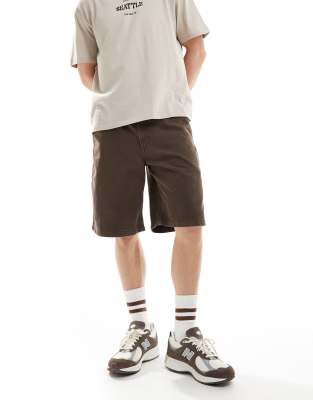 Cotton:On Baggy denim short in brown