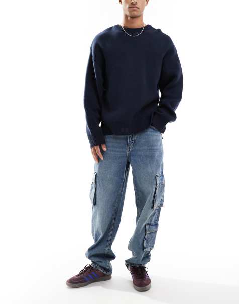 Cotton:On Baggy jean in blue - view 1