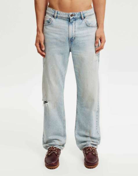 Cotton:On Baggy jean in renaissance blue - view 1