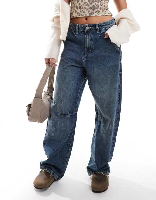 Cotton:On Barrel jean in blue