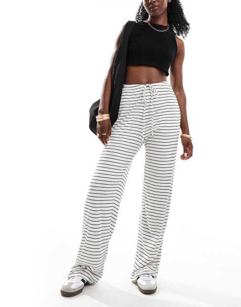 Cotton:On Bella wide leg pant in white - view 1
